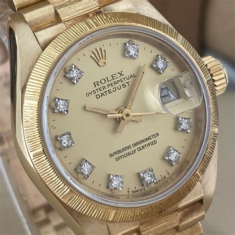 quadrante rolex oro lady|Acquista Rolex Lady.